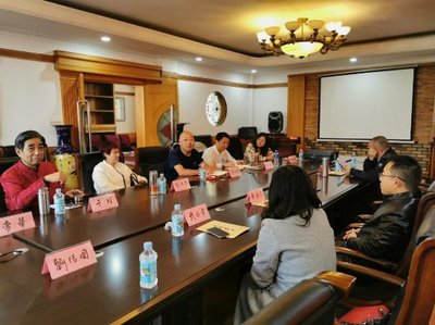 旅游推廣平臺:策劃學院秘書長孫久杰應邀走訪天津首家文化藝術賓館